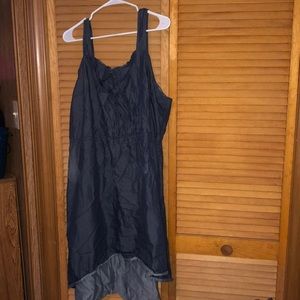 Ava Viv 3X Blue Denim dress Plus Size Womens